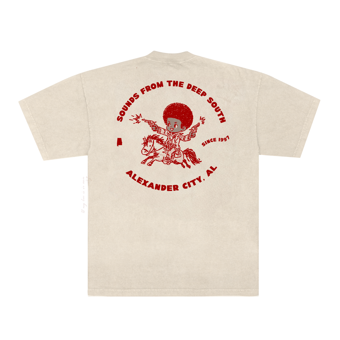 KASHUS CULPEPPER SOUNDS FROM THE DEEP SOUTH T-SHIRT (TAN)